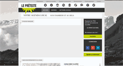 Desktop Screenshot of lepretexte.fr